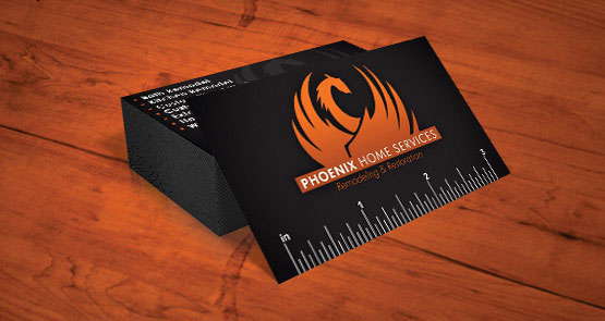Phoenix Home Services Business Card Design
